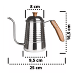 Chaleira Fpro Bico de Ganso Inox 700 ml