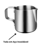 Mini Pitcher Artística FPro Profissional 100ml – Precisão para Latte Art