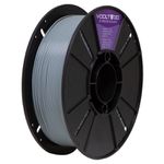 Filamento PLA Cinza Claro Velvet Premium - 1kg Voolt3d