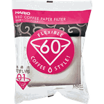 Filtro Papel Bco Hario V60 01 100 unid