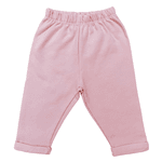 Conjunto bebê moletom mescla pelúcia ursinho e calça rosa claro