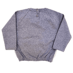 Conjunto bebê moletom mescla pelúcia ursinho