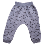 Conjunto bebê moletom mescla ursinho e calça saruel