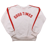 Conjunto moletom off white e vermelho estampado
