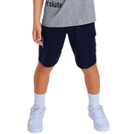 Conjunto camiseta mescla bolso e bermuda azul marinho Fakini 