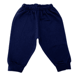 Conjunto Bebê Moletom Bordô Dinossauro e Calça azul Marinho