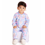 Macacão pijama azul ursinhos