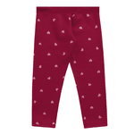 Conjunto moletom bordô corações Kiko e Kika 