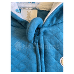Macacão matelassê azul intenso coala Kiko Baby 