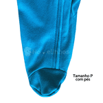 Macacão malha azul egeo coala Kiko Baby