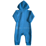 Macacão matelassê azul intenso coala Kiko Baby 