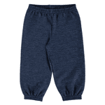 Conjunto moletom felpado azul e calça moletom tipo jeans Marlan 