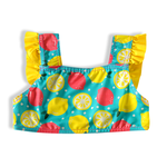 Bíquini amarelo limões Tip Top UV50+