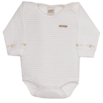 Conjunto bebê off white ursinho Sonho Mágico 