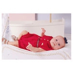 Romper bebê polo vermelho Sonho Mágico