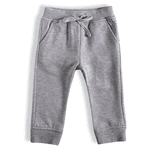 Conjunto bebê moletom cinza mescla cisne Tip Top