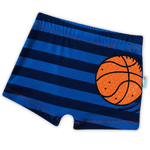 Sunga azul marinho listras basquete Tip Top UV50+