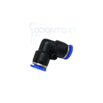 CONECTOR ENGATE RÁPIDO COTOVELO MANGUEIRA TUBO 8,0 MM