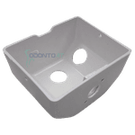 Capa Pedal Comando Eletrico 3 Furos Branca Dabi Atlante