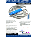 CANETA DO ULTRASSOM COM CAPA ROSCA EXTERNA GNATUS / SCHUSTER / OLSEN / ECEL / SATELEC