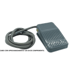 PEDAL DE ACIONAMENTO ELÉTRICO P/ EQUIPAMENTOS ODONTOLÓGICOS CINZA