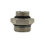 CONEXÃO NIPLE UNIÃO RETA COM ROSCAS 1/2" X 3/8" BSP MACHO