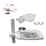 BANDEJA DE COLUNA GIRATÓRIA / AUXILIAR EQUIPAMENTO CADEIRA ODONTOLÓGICA GNATUS / DABI / SAEVO / D700