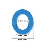 MANGUEIRA PNEUMÁTICA POLIURETANO TUBO AZUL 10,0 MM - 50 MTS