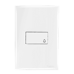  1 TECLA CAMPAINHA 10A RADIAL 1901.001 POLLAR