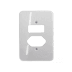 RADIAL 1702.108 POLLAR PLACA 4X2 1 TECLA + TOMADA 