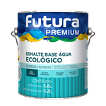 Esmalte Base Água Madeiras Pvc Futura 3,6l Sem Cheiro Cores