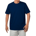 CAMISETA LISA CASUAL MARINHO