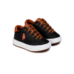 Polo Open Infantil - PRETO