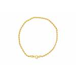 Pulseira Cordão em Ouro 18K - 19cm