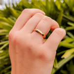 Par de Alianças Tradicionais em Ouro 18K 