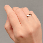 Par de Alianças Tradicionais 4mm em Ouro 18K