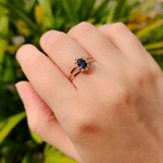 Anel de Formatura em Ouro 18K - Oval