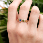 Anel de Formatura em Ouro 18K - Navete