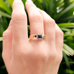 Anel de Formatura em Ouro 18K - Oval
