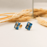 Brinco Baguete em Ouro 18K