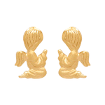 Brinco Infantil Anjo em Ouro 18K