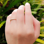 Par de Alianças Trabalhadas em Ouro 18K - 3mm