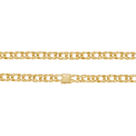 Corrente Groumet Dupla em Ouro 18K