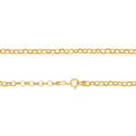 Corrente Portuguesa em Ouro 18K - 40cm