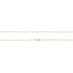 Corrente Cartier Desquinada em Ouro 18K - 40cm