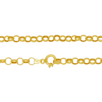 Corrente Portuguesa em Ouro 18K - 45cm