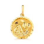 Pingente Escrava em Ouro 10K - 1,4cm