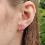 Brinco Argola em Ouro 10K - 1,5cm