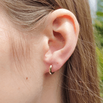 Brinco Argola em Ouro 10K - 1,1cm