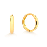 Brinco Argola em Ouro 10K - 1,1cm